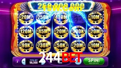 Jackpots e promoções na 244Bet